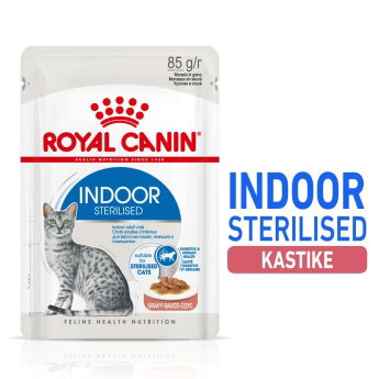 Royal Canin Indoor Sterilised Gravy Adult kissan märkäruoka 12 x 85 g