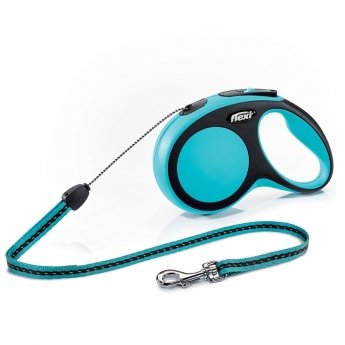 Flexi New Comfort M Cord 8m/20kg (Sininen)