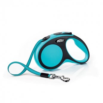 Flexi New Comfort S Tape 5m/15kg (Sininen)