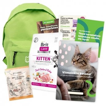 Pentupaketti + Brit Care Cat Grain-Free Kitten Healthy Growth & Development