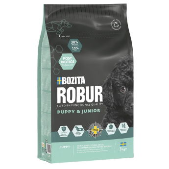 Bozita Robur Puppy & Junior (3 kg)