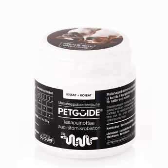 Petguide Suolisto maitohappobakteerijauhe