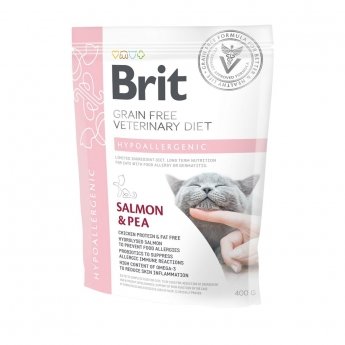 Brit Veterinary Diet Cat Grain Free Hypoallergenic (400 g)