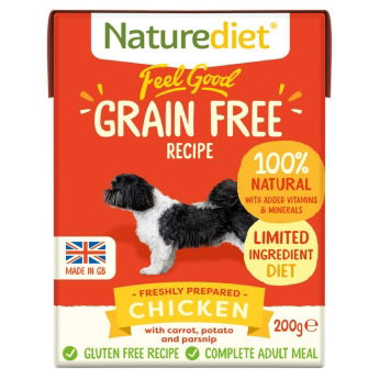 Naturediet Grain Free kana 390g (390 g)