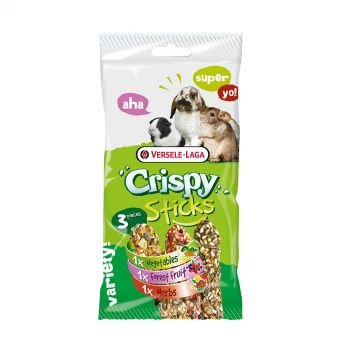 Versele-Laga Crispy Sticks Herbivores Triple Variety Pack 165g
