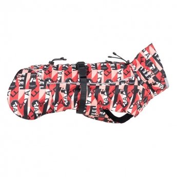 Feel Active Göteborg sadetakki coral kuviollinen