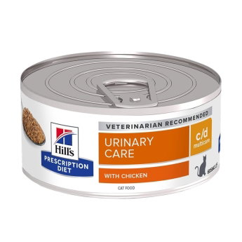Hills Prescription Diet Feline c/d Multicare Minced Chicken 156 g