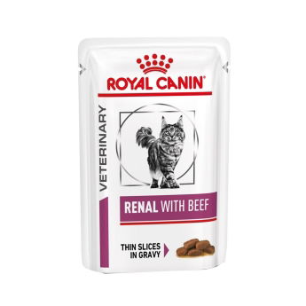 Royal Canin Veterinary Diet Cat Renal beef wet 12x85 g