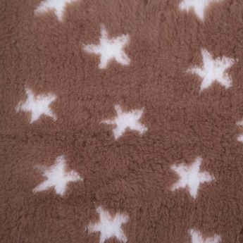 Little&Bigger CosyPet Non-Slip alusta tähti ruskea