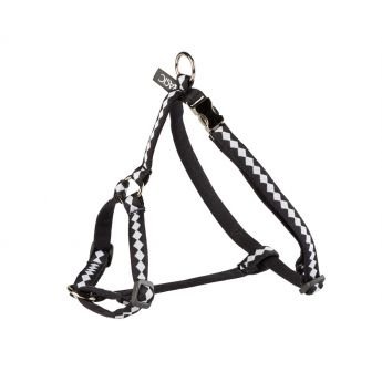 Basic Sweet valjas ruudullinen musta