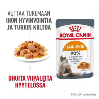 Royal Canin Hair & Skin Care Jelly Adult kissan märkäruoka