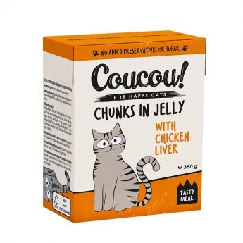 Coucou! Paloja hyytelössä Kananmaksa