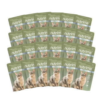 Nutrima Vital Sterilised kana & kalkkuna säästöpakkaus 24x85 g
