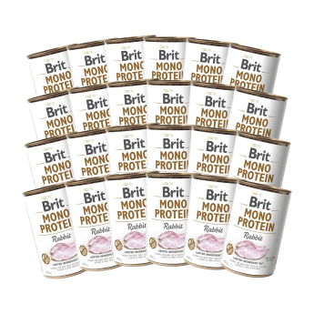 Brit Mono Protein Kani säästöpakkaus 24x400 g