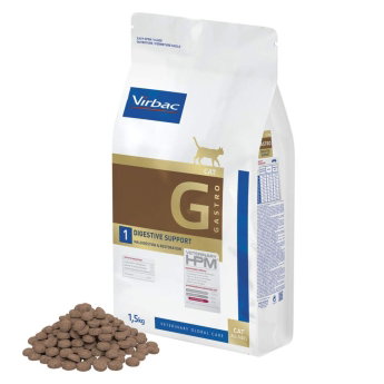 Virbac HPM Cat G1 Gastro Digestive Support (1,5 kg)