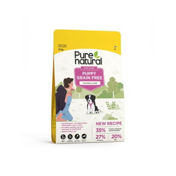 Purenatural Dog Puppy Grain Free Salmon & Lamb (8 kg)