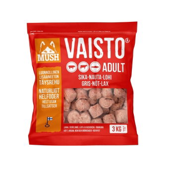 MUSH Vaisto® Punainen sika-nauta-lohi 3Kg (3 kg)