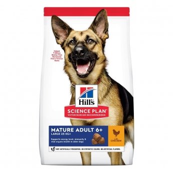 Hill&#39;s Science Plan Dog Mature Large Breed Chicken 14 kg