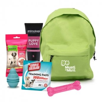 Tarvikereppu koiranpennulle