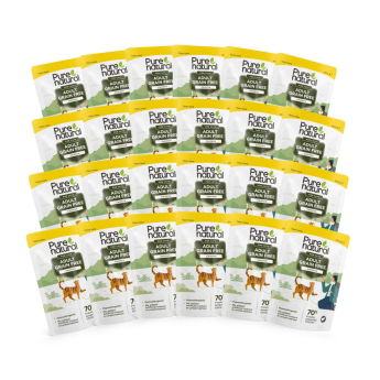 Purenatural Cat Adult Chicken säästöpakkaus 24x100 g