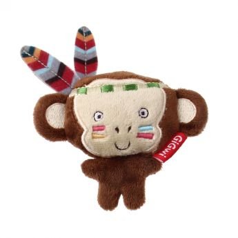 GiGwi HappyIndians Melody Chaser Apina (Monivärinen)