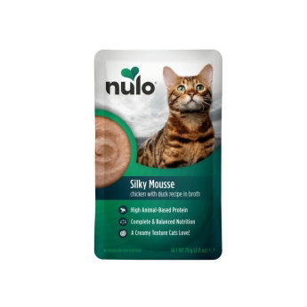Nulo Silky Mousse Cat Chicken with Duck in Broth pouch 79g