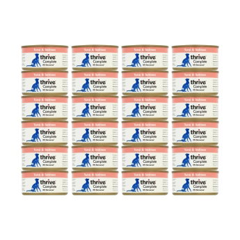 Thrive Tuna & Salmon wet säästöpakkaus 24x75g