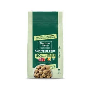 NaturesMenu Dog pakastekuivattu Lammas (625 g)