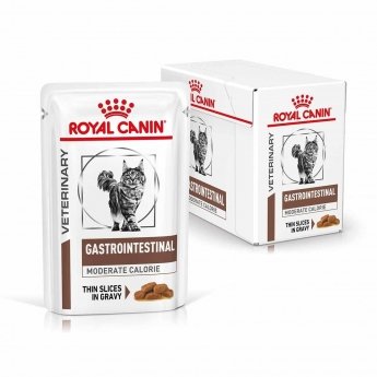 Royal Canin Veterinary Diets Cat Gastrointestinal Moderate Calorie wet 12x85g