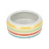 Trixie keraaminen kuppi pieneläimille, raidallinen