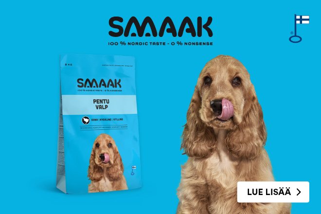 SMAAK - Kotimainen ruoka koiranpennulle
