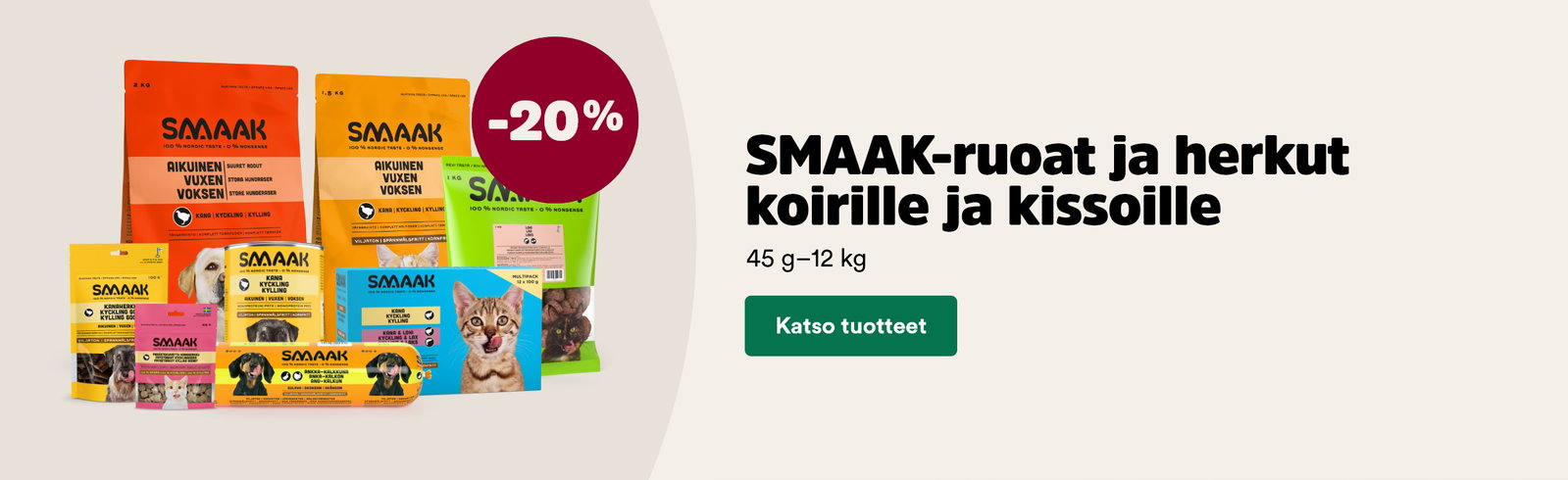 SMAAK -20 %