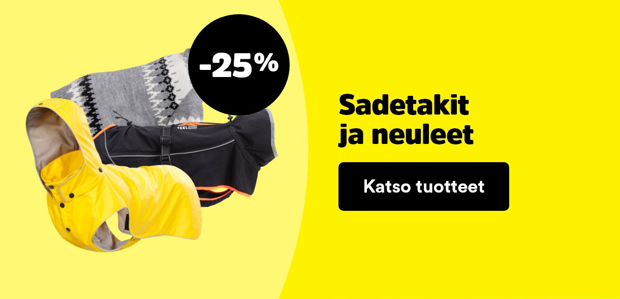 Sadetakit ja neuleet