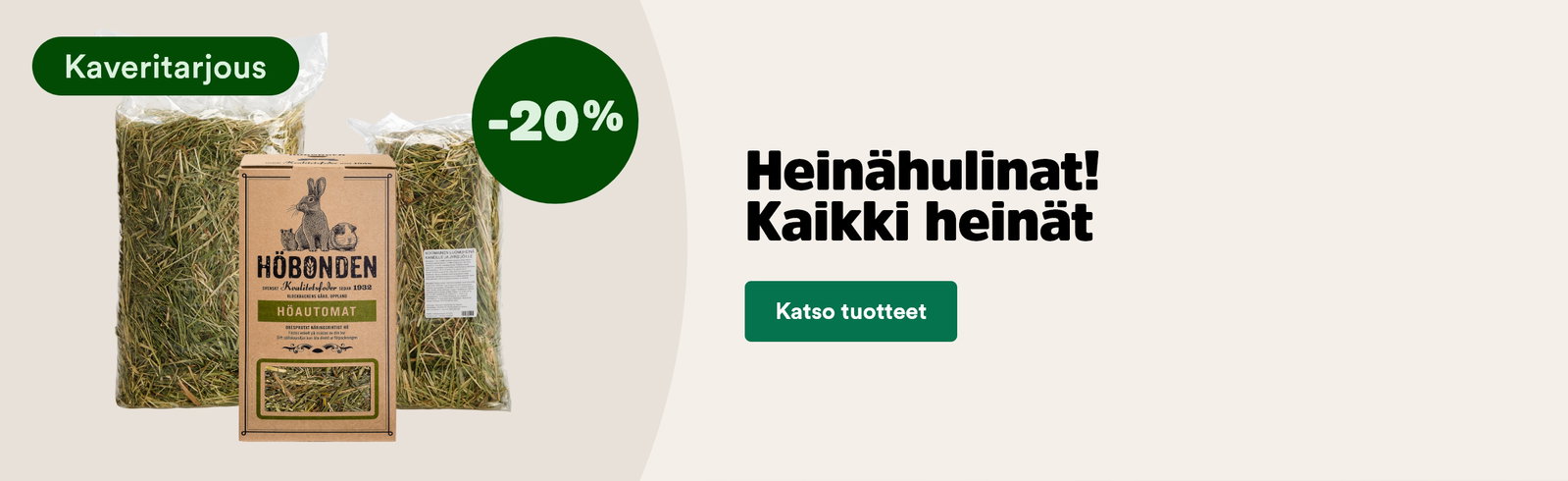 Kaikki hein&auml;t -20%