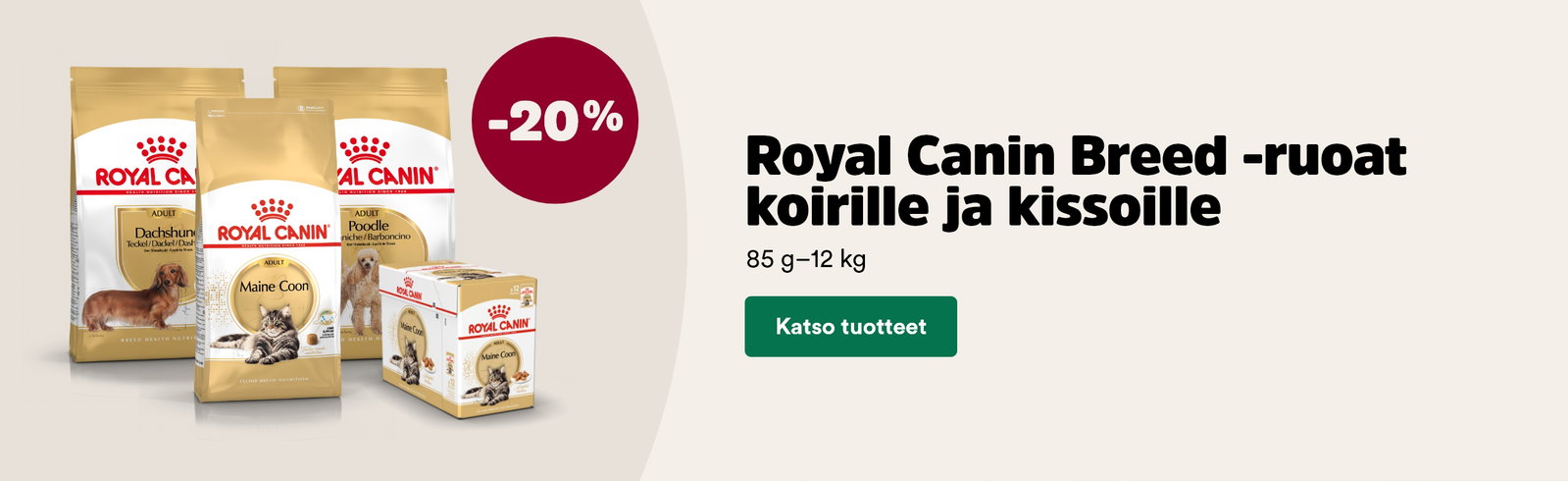 Royal Canin Breed -20%