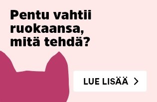 Koiranpentu vahtii ruokaa, mitä tehdä?