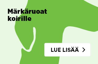 M&auml;rk&auml;ruoat koirille