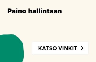 Koiran painonhallinta