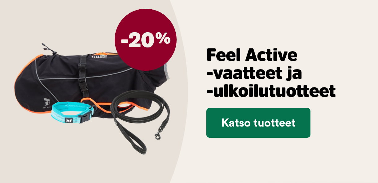 -20 % Feel active vaatteet ja ulkoilutuotteet