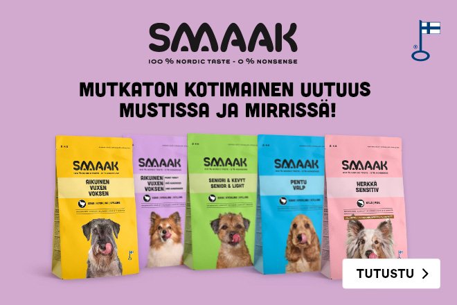 SMAAK - Suomalainen koiranruoka