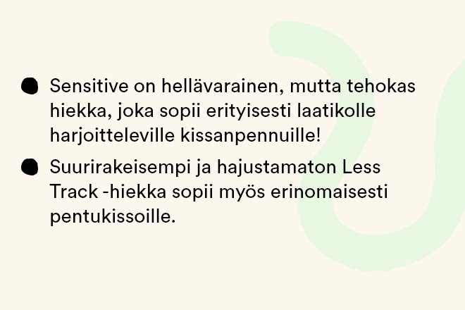 Compact Care -kissanhiekka