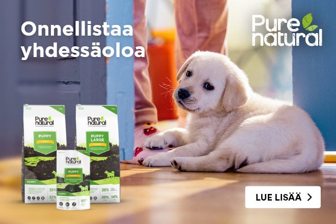 Purenatural - Laadukas, lihaisa ruoka koiranpennulle