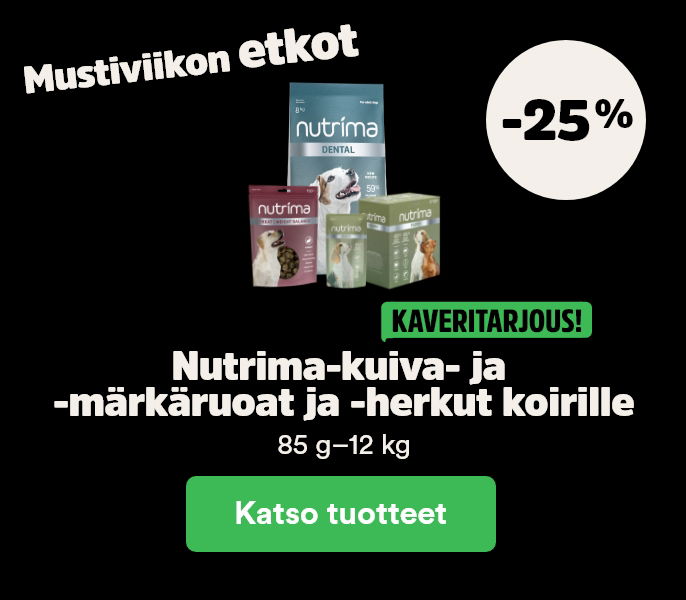 Nutrima tuotteet -25 %