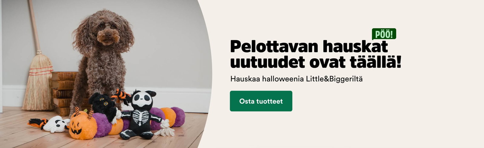 Pelottavan hauskoja Halloween uutuuksia