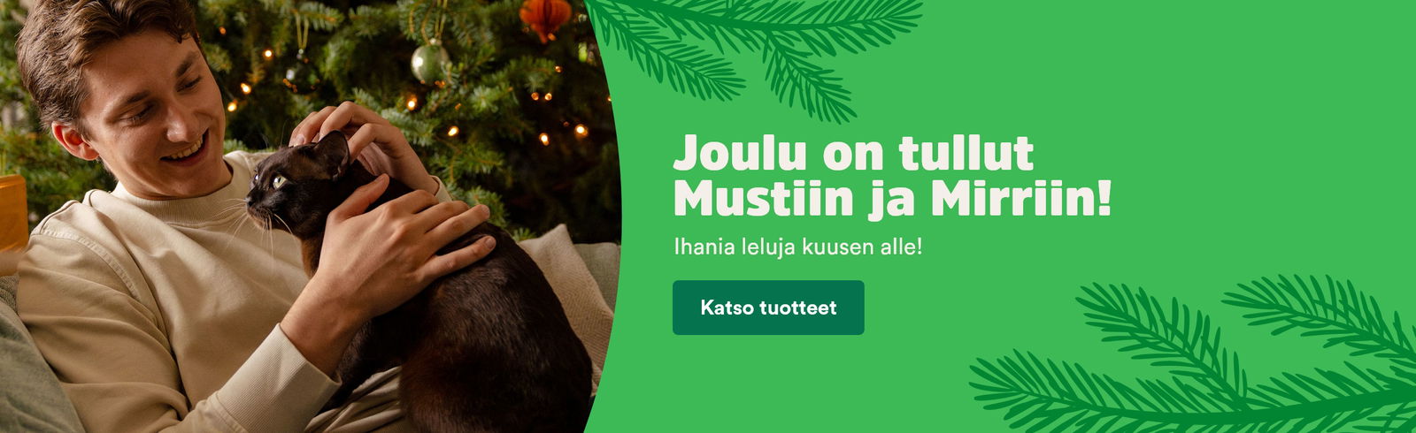 Joulu on saapunut Mustiin ja Mirriin