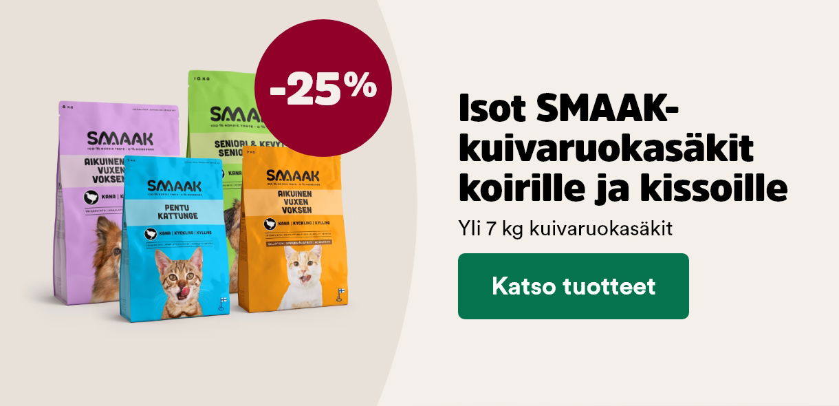 -25 % SMAAK iso s&auml;kit. Katso tuotteet!