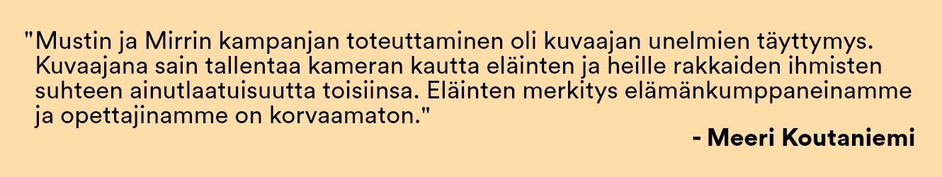 Tällaisia me olemme - Meerin sanat