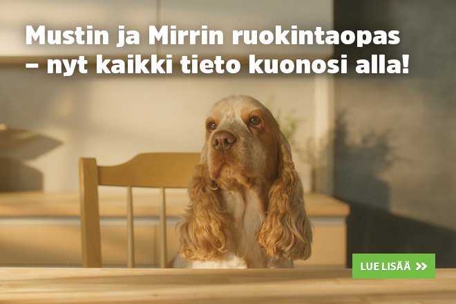 koiran painonhallinta