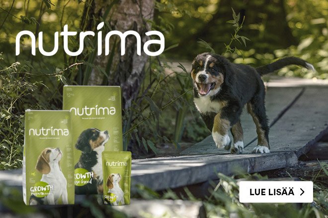 Nutrima - Laadukas, holistinen ruoka koiranpennulle