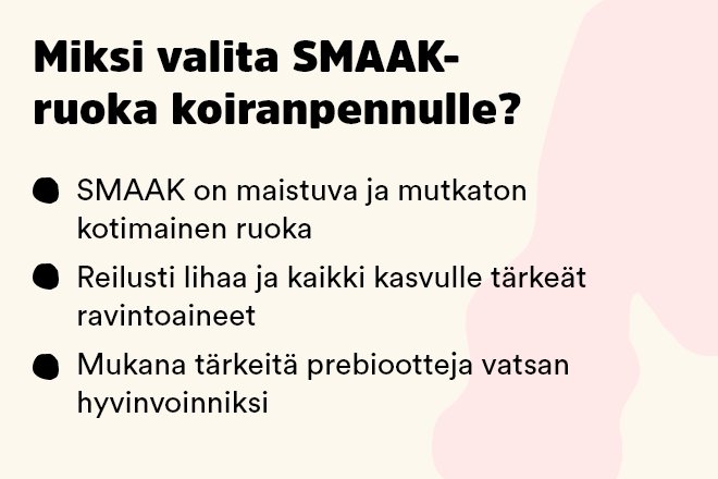 SMAAK - Kotimainen koiranruoka